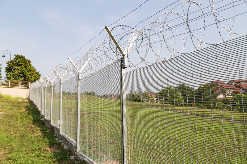 High Security Barbed Wire Fence