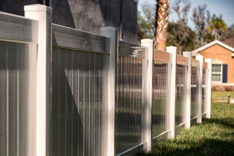 Modern Vinyl Fence