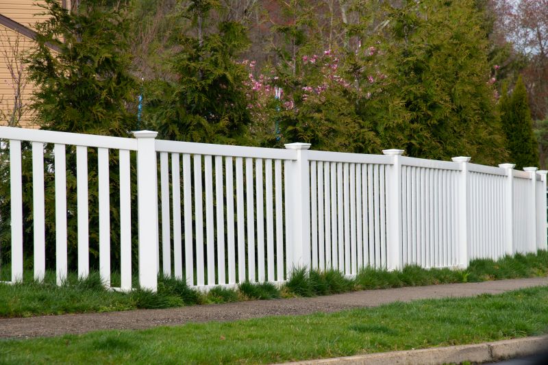 Finished Vinyl Fence