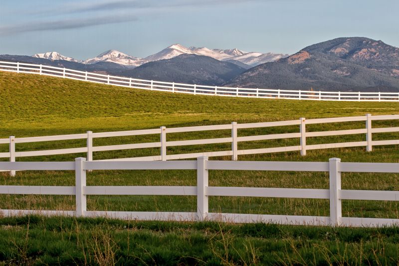 Split Rail Fence Installation detail