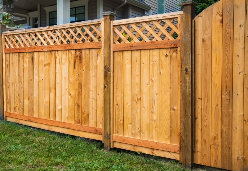 Solid Board Fence Installation